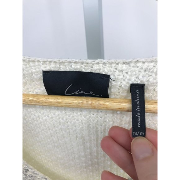 Line & Dot Angelcore Sweater Contrast Metallic Medium - Picture 4 of 9